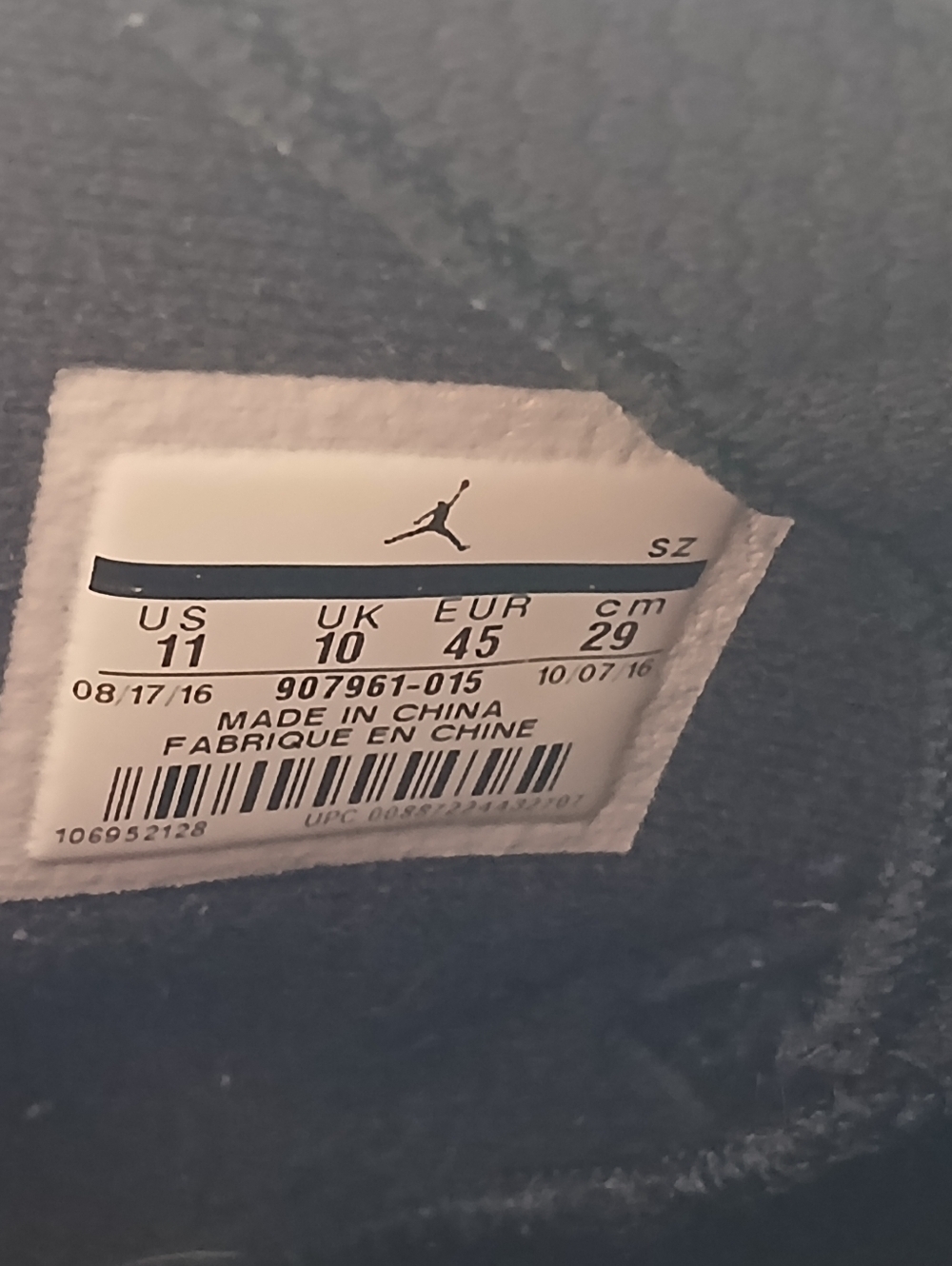 Jordan 6 Retro All Star - Chameleon 2017 Men's Size:11 Vintage Basketball Shoes - Picture 7 of 9